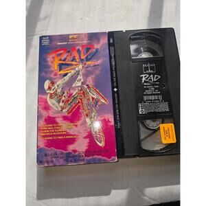 RAD 1986 VHS BMX Movie Embassy Entertainment